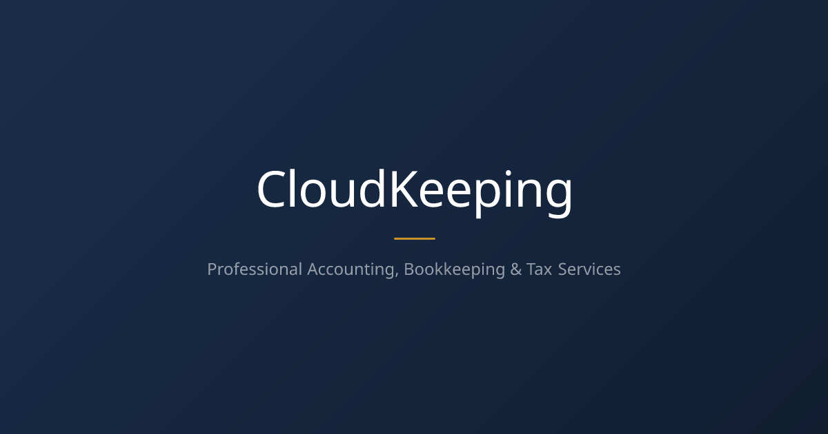CloudKeeping website preview